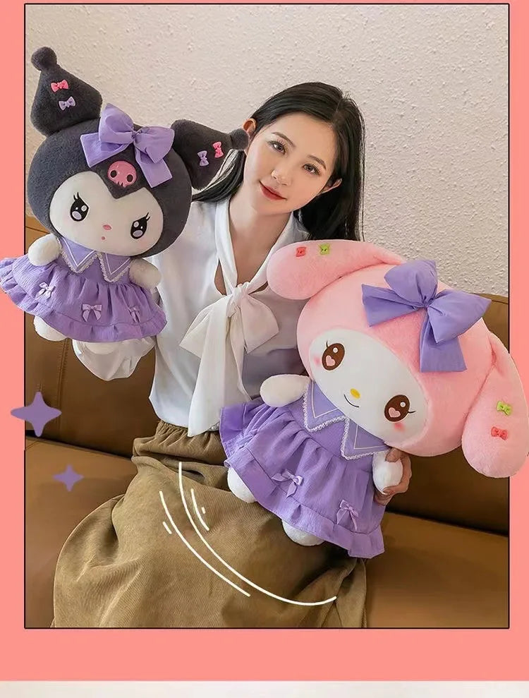 30cm Sanlio Purple Dress Kuromi