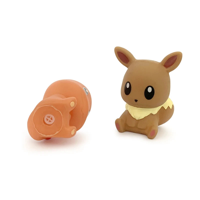 Pokemon Pikachu 6pcs Water Toys 5-6 CM Squeak & Float Bath T