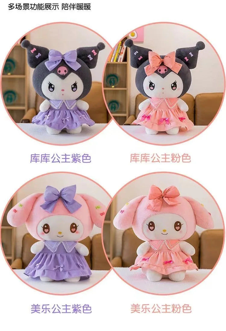 30cm Sanlio Purple Dress Kuromi