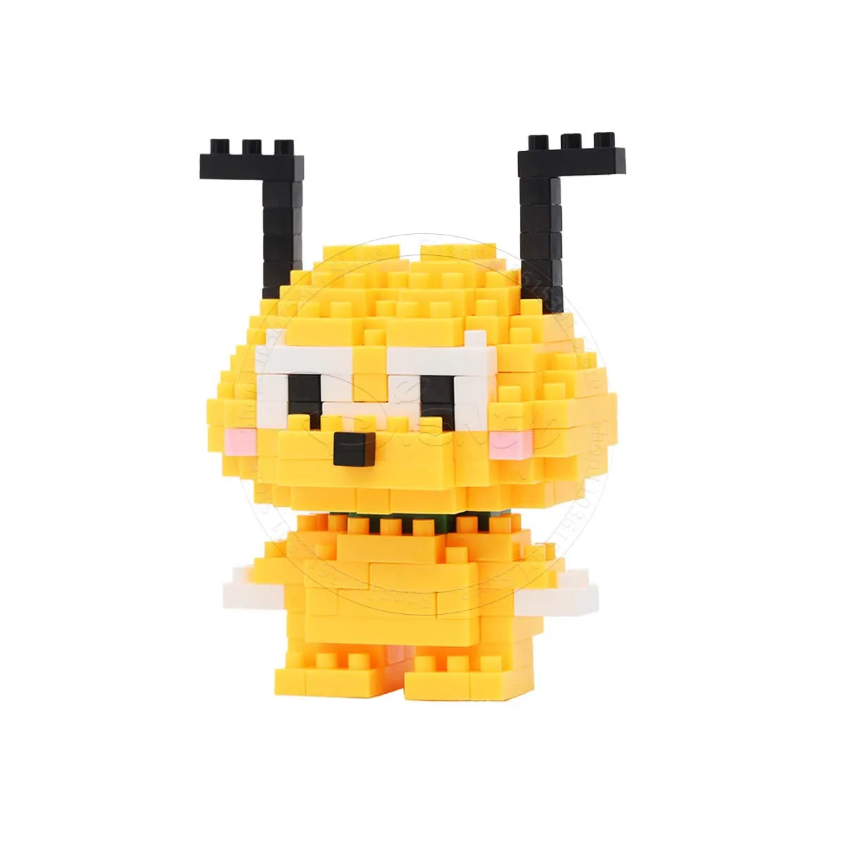 Stitch Disney Princess Elsa LinaBell Building Blocks Mickey Mouse Duck Mini Action Figures Blocks Assemble Toys Brick Kids Gifts