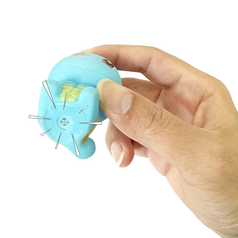 Pokemon Pikachu 6pcs Water Toys 5-6 CM Squeak & Float Bath T