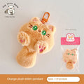 Cute Plush Cartoon Cat Doll Pendant Soft Cute Girl Backpack