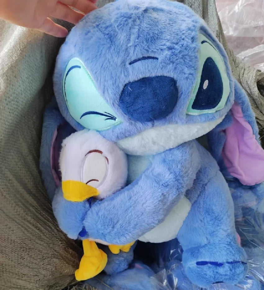 New 30/35cm Stitch Plush Lilo Doll Cute Duck Stitch Plush Stuffed Kawaii Toy Hug Pillow Christmas Valentine's Day Birthday Gift